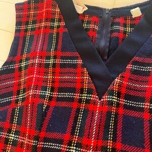 Vintage plaid dress